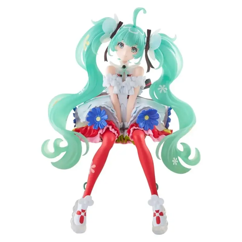 Acheter Direct Hatsune Miku Figurine Noodle Stopper Hatsune Miku Japan Live Tour 2025 Blooming 14cm