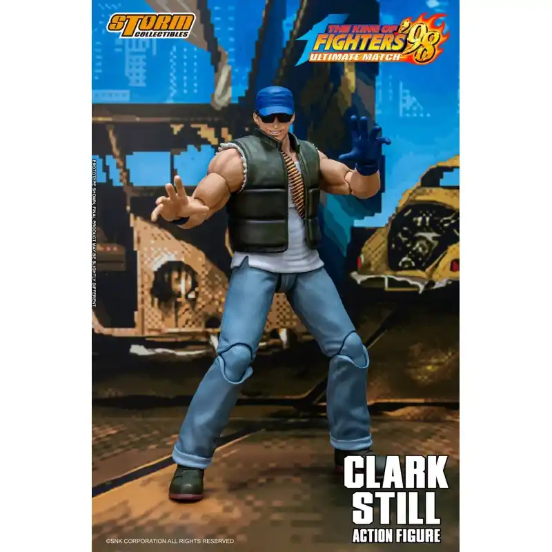 The King of Fighters ’98 KOF UM Clark Still Action Figurine Storm Collectibles Promotion Saisonnière