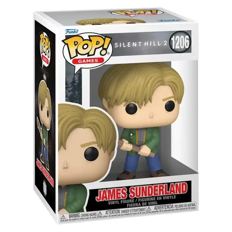Silent Hill 2 POP! Games James Sunderland Figurine 10cm N°1206 Offre Spéciale