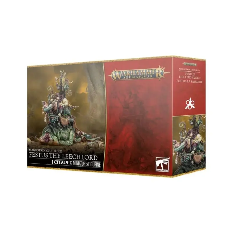 Warhammer Age Of Sigmar (AoS) Maggotkin of Nurgle - Festus la Sangsue Nouvelle Collection