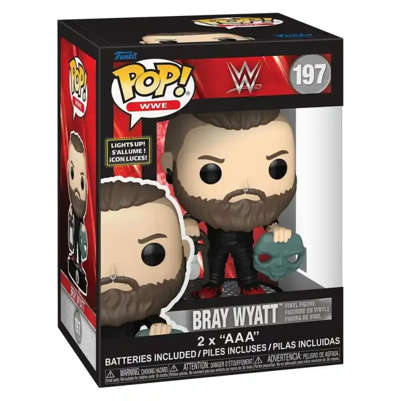 WWE POP! Sport Light Up Bray Wyatt Figurine 10cm N°197 Seulement Aujourd'hui