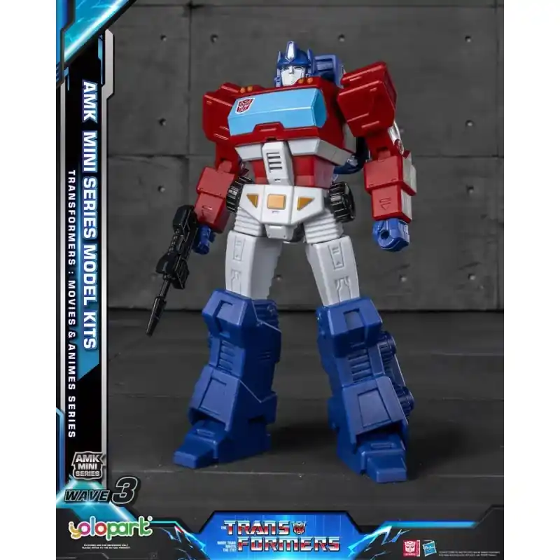 Transformers Generation One Figurine Plastic Model Kit AMK Mini Series Wave 3 Orion Pax IDW 11cm Dernière Chance