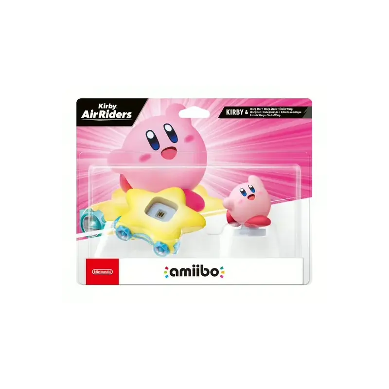 Kirby Air Riders Figurine Kirby & Warp Star Amiibo Nouvel Arrivage