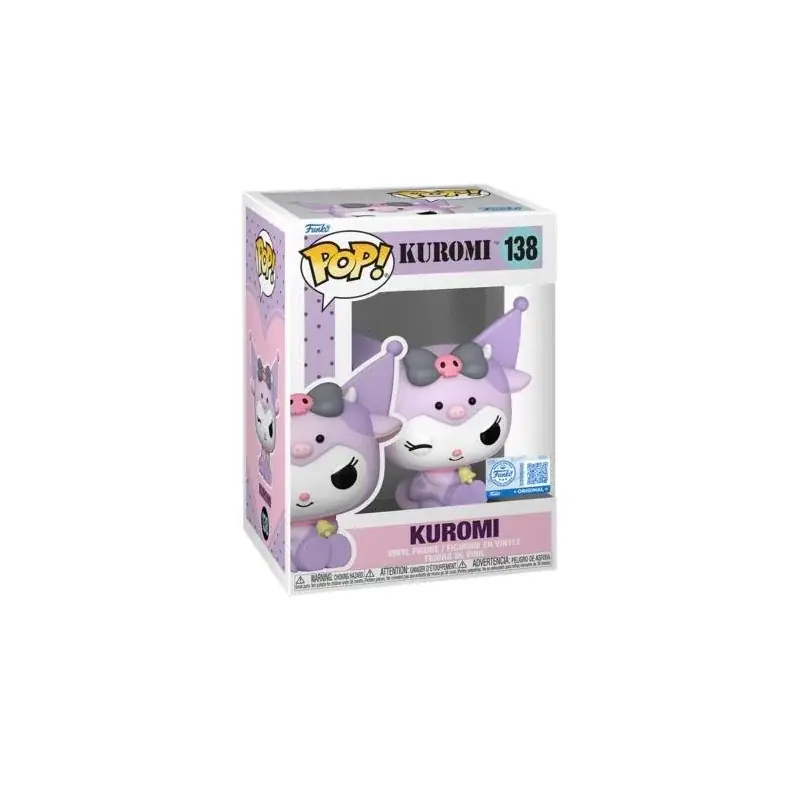 Sanrio Hello Kitty & Friends POP! Kuromi in Cow Cosplay Exclusive Figurine 10cm N°138 Marque