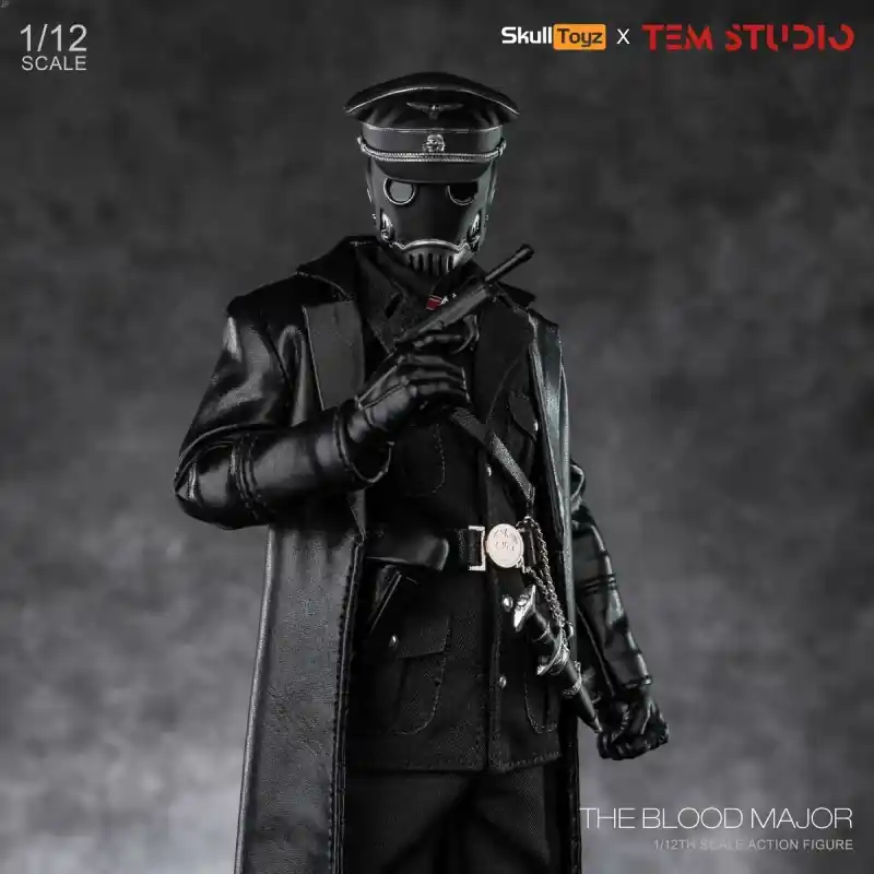 The Blood Major Action Figurine 1/12 TEM STUDIO × Skull Toyz TEMS002 Expédié Aujourd'hui