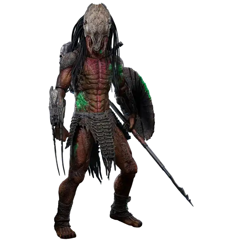 Produit De Marque Hot Toys TMS173 Prey Collectible Action Figurine 1/6 Feral Predator (Battle Damaged Version) 37cm