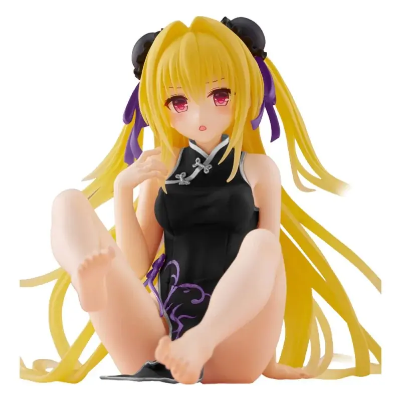 Paiement Sécurisé To Love-Ru Darkness Figurine Desktop Cute Figure Golden Darkness (China Dress Ver.) Renewal 13cm