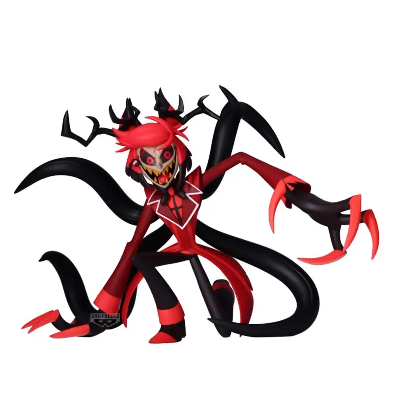 Haute Qualité Hazbin Hotel Figurine Radio Demon Alastor 17cm