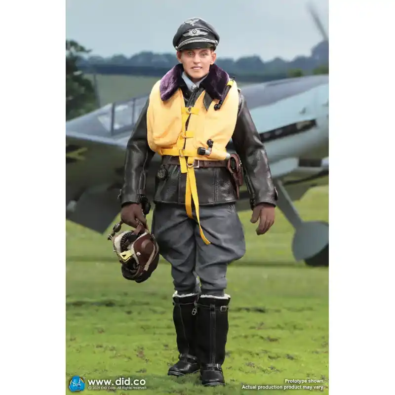 Must-Have WWII German Luftwaffe Ace Pilot Erich Hartmann Collectible Action Figurine 1/6 DID D80190