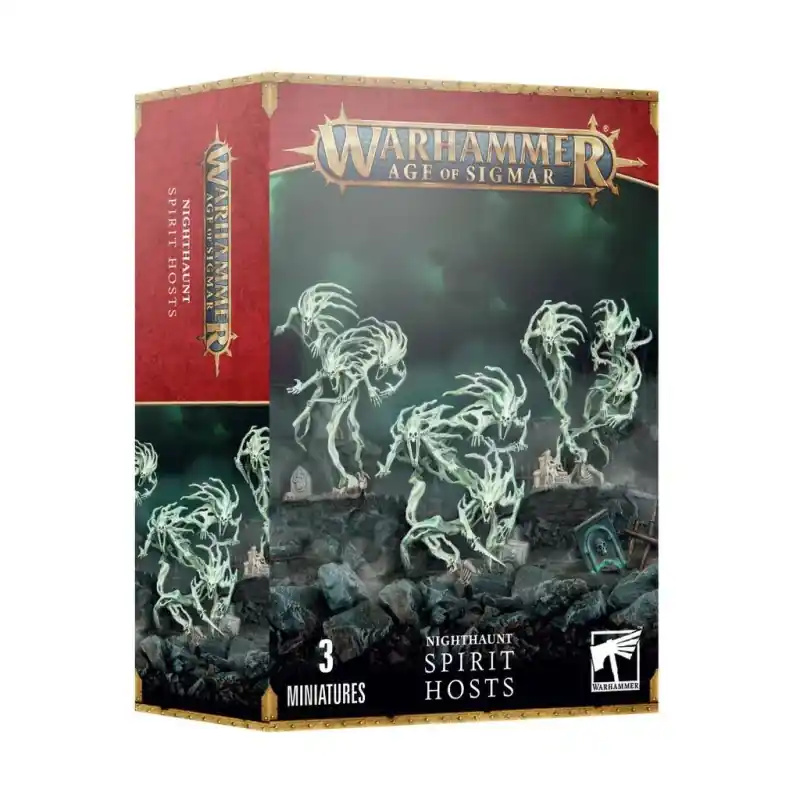 Seulement Aujourd'hui Warhammer Age Of Sigmar (AoS) Nighthaunt Nuées d‘Esprits / Spirit Hosts