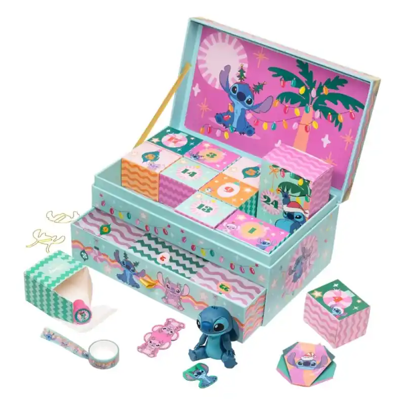 Bon Marché Lilo & Stitch Calendrier de l‘Avent Keepsake Box Stitch & Angel