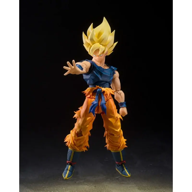 Dragon Ball Z Action Figurine S.H.Figuarts Super Saiyan Son Goku (Fighter of Rage) 14 cm Prix Cassé