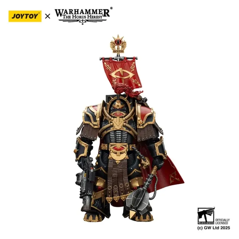 Prix Choc Warhammer 40,000 Sons of Horus Action Figurine Legion Cataphractii Praetorwith Combi-Melta and Power Maul 14cm