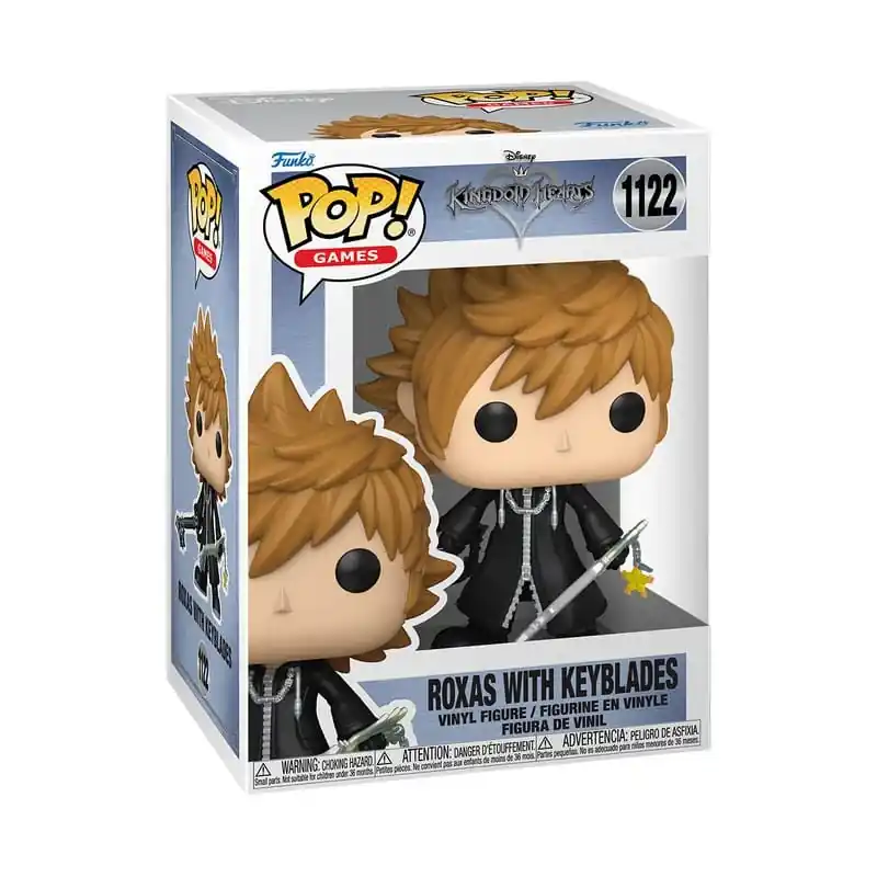 Kingdom Hearts POP! Games Roxas with Keyblades Figurine 10cm N°1122 Dernier Modèle