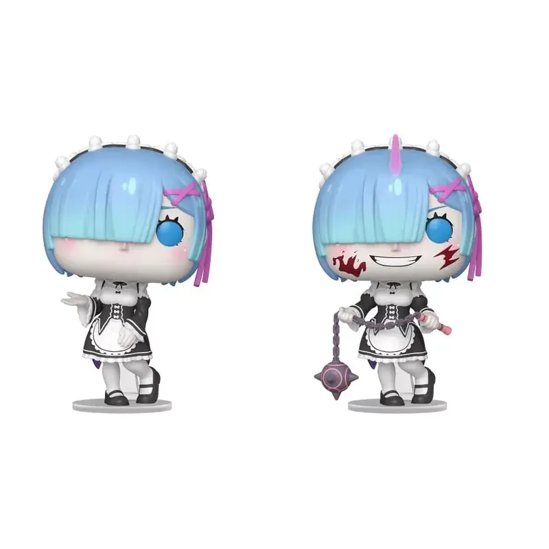 Re ZERO Starting Life in Another World POP! Animation Rem Boite de 6 Figurines avec CHASE 10cm N°2113 Acheter Direct