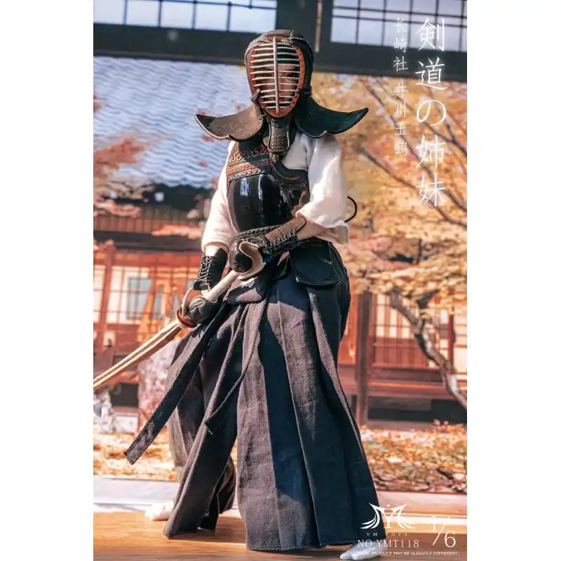 Kendo Girl Tama Tsuru Collectible Action Figurine 1/6 YMTOYS YMT118B Achetez Aujourd'hui