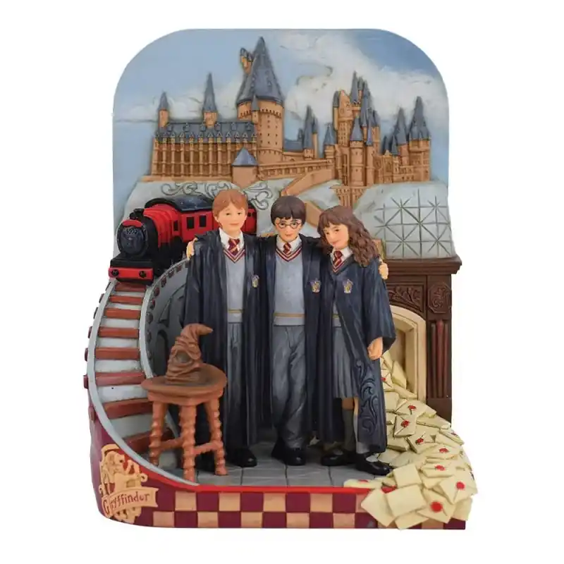 Harry Potter Statue The Journey Begins Harry Potter Trio Scene 23cm Achetez Aujourd'hui