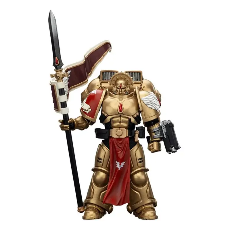 Warhammer 40,000 Combat Patrol Blood Angels Action Figurine Sanguinary Guard 3 with Angelus Boltgun and Encarmine Spear 20cm Jusqu'à Épuisement Des Stocks