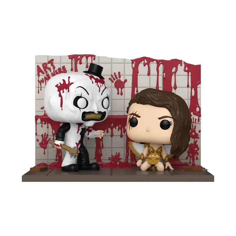 Meilleure Vente TERRIFIER POP! Moment Art the Clown Vs Sienna Exclusive n°1793