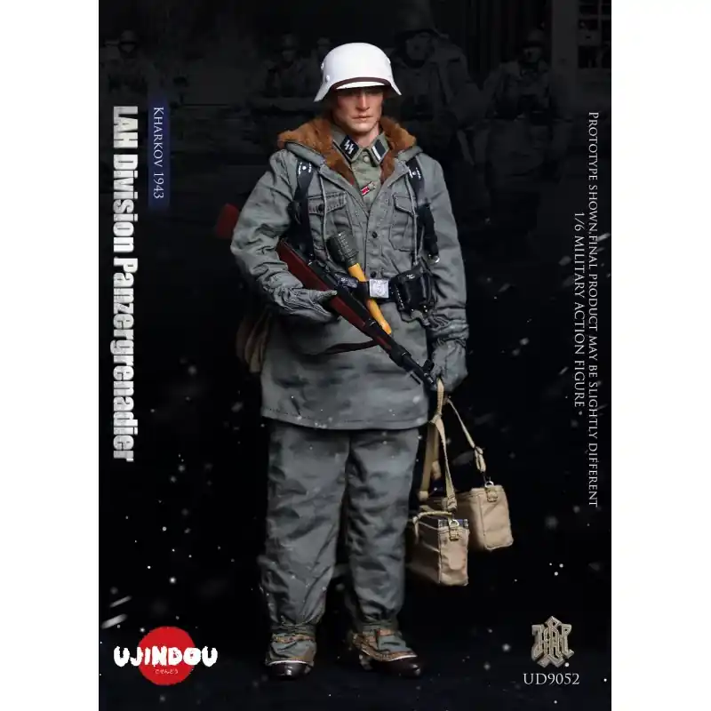 Prix Promo 1943 WWII LAH Division Panzergrenadier, Kharkov 1943 Collectible Action Figurine 1/6 UJINDOU UD9052