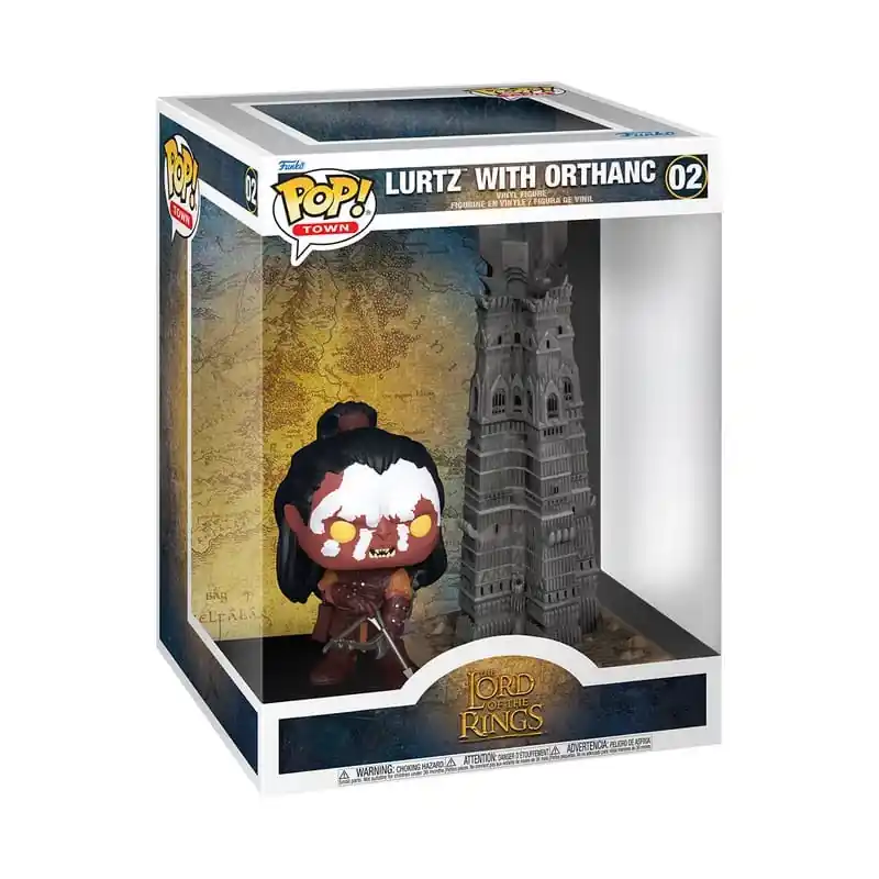 Vente Flash Le Seigneur des Anneaux POP! Town Lurtz with Orthanc Figurine 10cm N°02