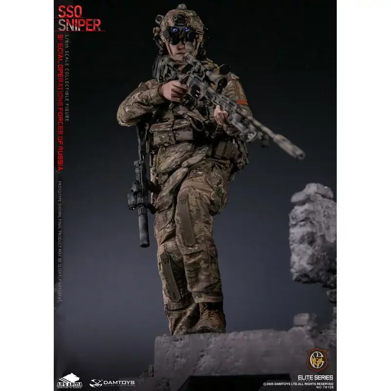 Acheter En Ligne Special Operations Forces Of Russia (Sso) Sniper Collectible Action Figurine 1/6 Ars Arma X Damtoys 78108