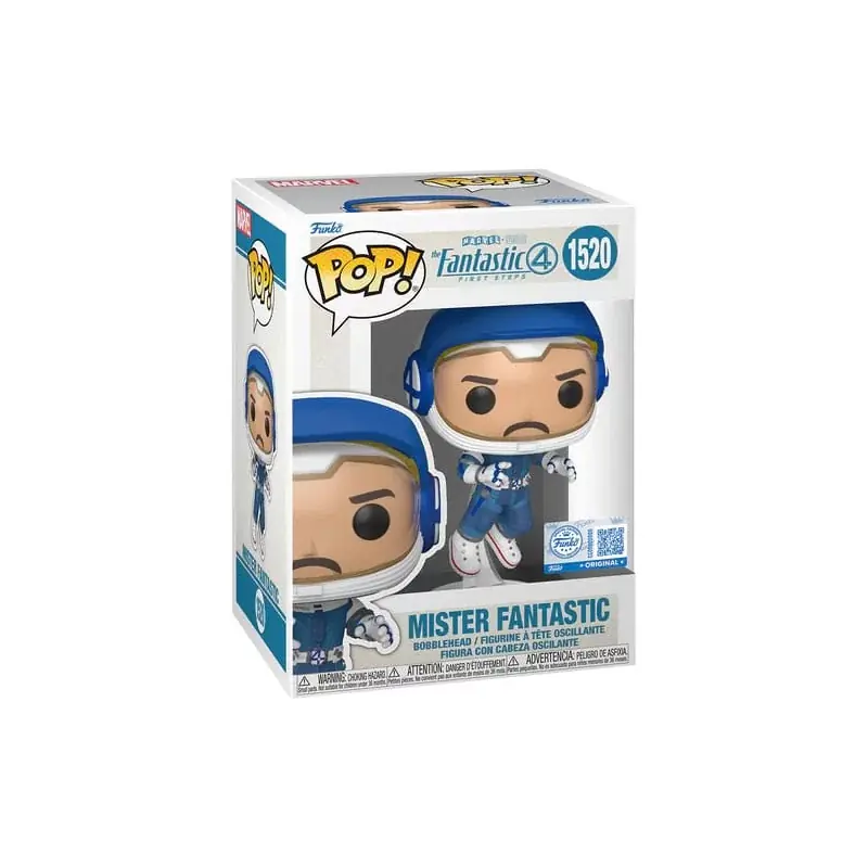 Promotion Les Quatre Fantastiques Premiers pas POP! Marvel Mister Fantastic (Astronaut) Figurine 10cm N°1520
