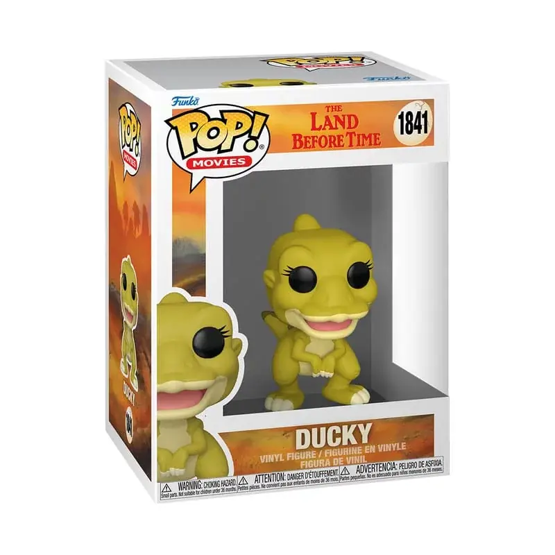 Authentique Le Petit Dinosaure et la Vallée des merveilles POP! Movies Ducky Figurine 10cm N°1841