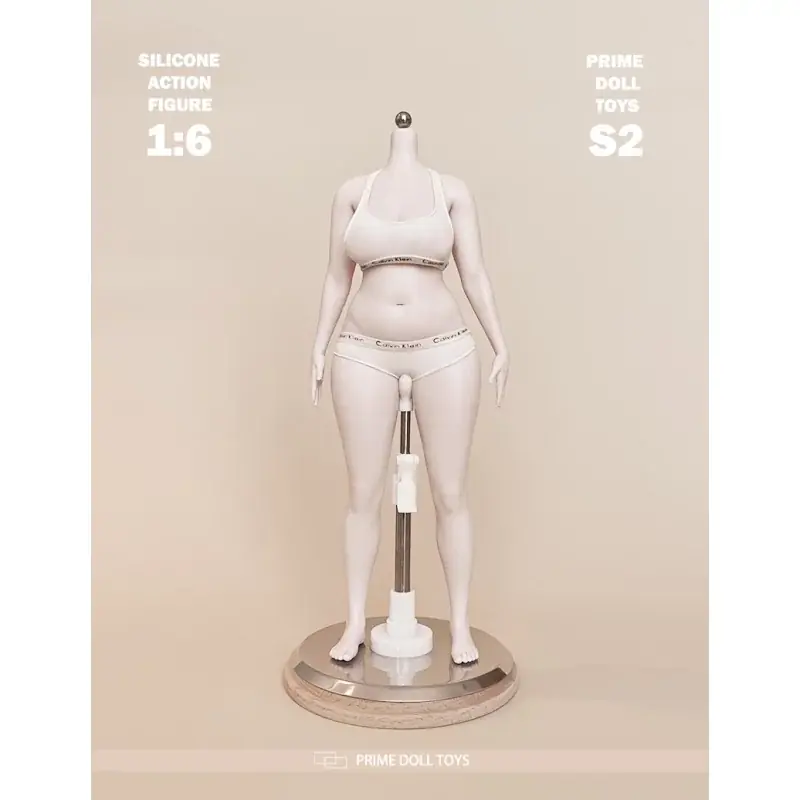 Corps Femme Articulated Platinum Silicone Female Body PDTOYS-S2 PDTOYS 1/6 Prix Promo