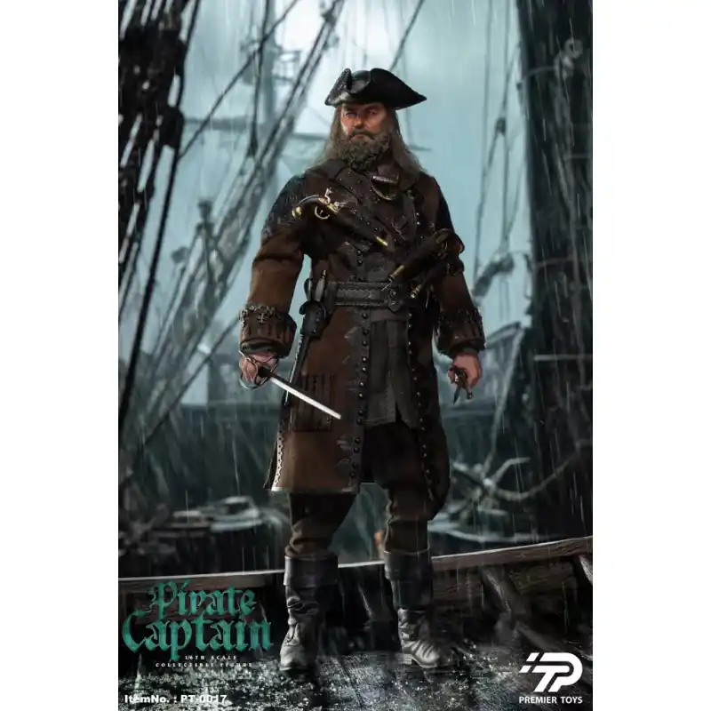Pirate Captain Collectible Action Figurine 1/6 Premier Toys PT-0017 Solde