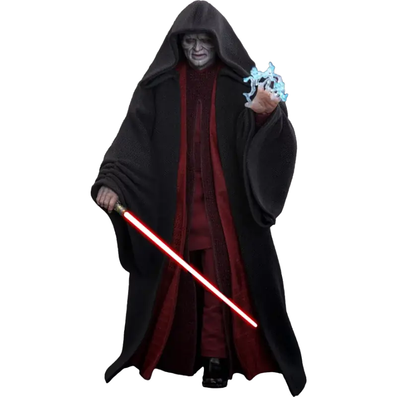 Hot Toys MMS805 Star Wars Episode III Collectible Action Figurine 1/6 Palpatine (Darth Sidious) 29cm Offre Spéciale