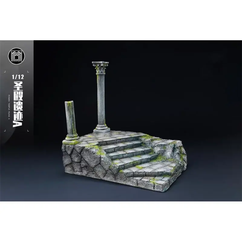 Offre Limitée Roman Temple Ruins Diorama Base M2501-1A MMMTOYS 1/12