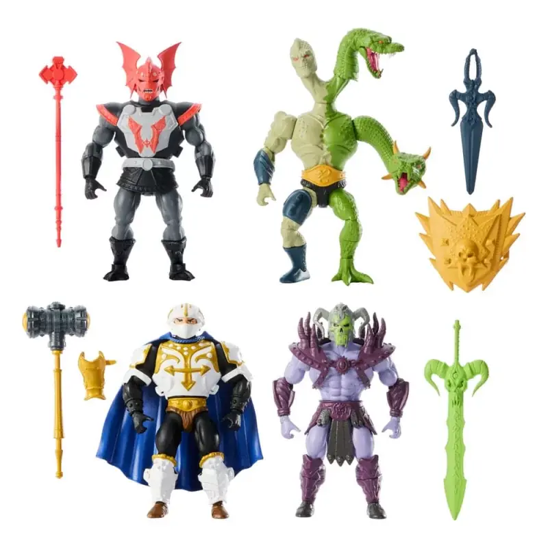 Paiement Sécurisé Les Maîtres de l‘Univers (Masters of the Universe Origins) Set de 4 Action Figurines EU Exclusive 14 cm