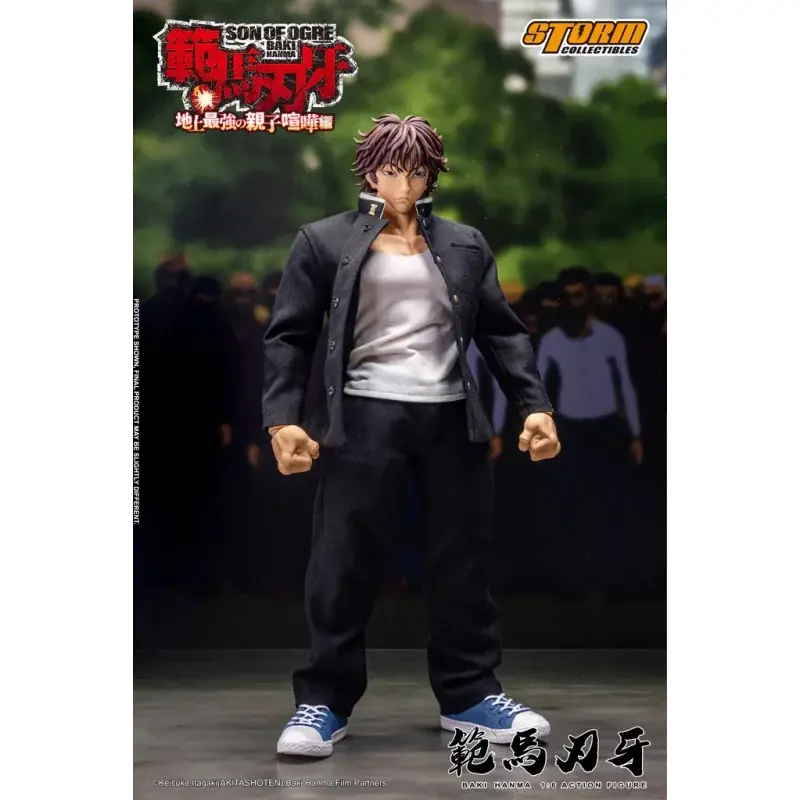 Son of Ogre Baki Hanma Collectible Action Figurine 1/6 Storm Toys Réduction