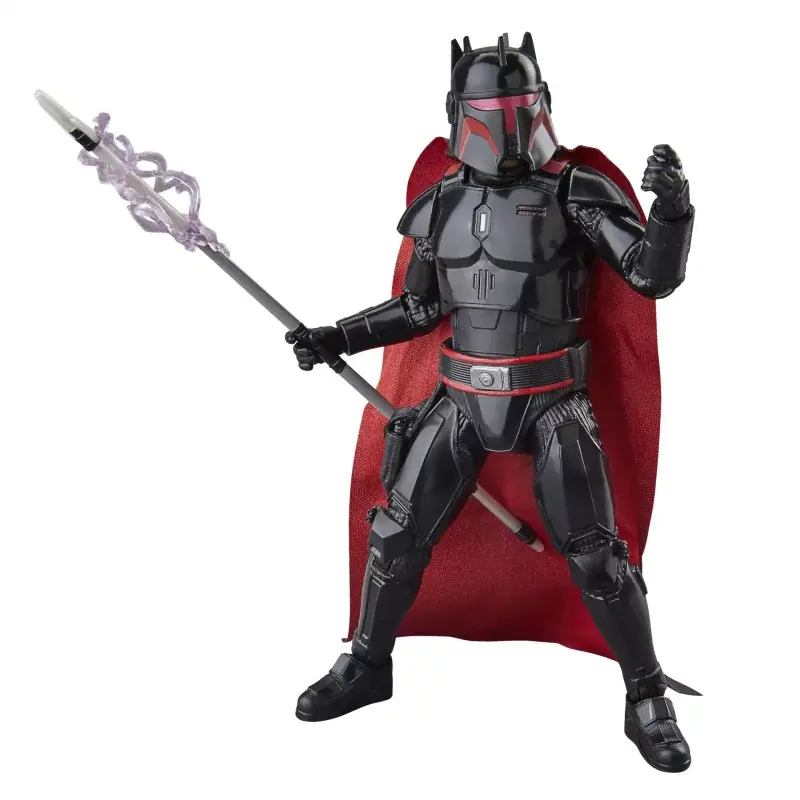 Authentique Star Wars The Mandalorian The Black Series Action Figurine Moff Gideon (armure de Dark Trooper) 15cm