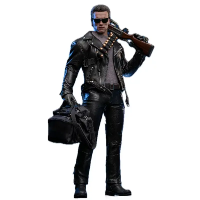 Hot Toys MMS795 Terminator 2 Le Jugement Dernier Collectible Action Figurine 1/6 T-800 (2.0) 32cm Prix Cassé