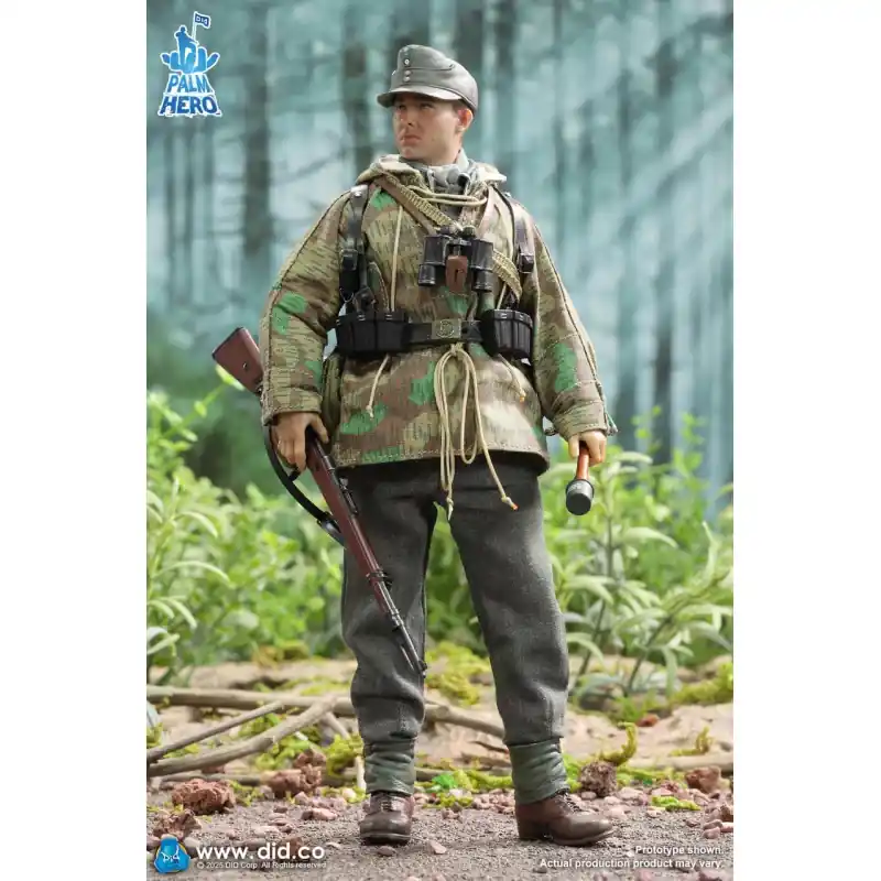 Commander Maintenant WWII German WH infantry Unteroffizier Freid Palm Hero Series Action Figurine 1/12 DID XD80029