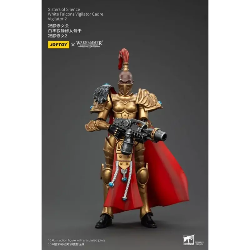 Warhammer The Horus Heresy Action Figurine 1/18 Sisters of Silence White Falcons Vigilator Cadre Vigilator 2 19cm Affaire À Saisir