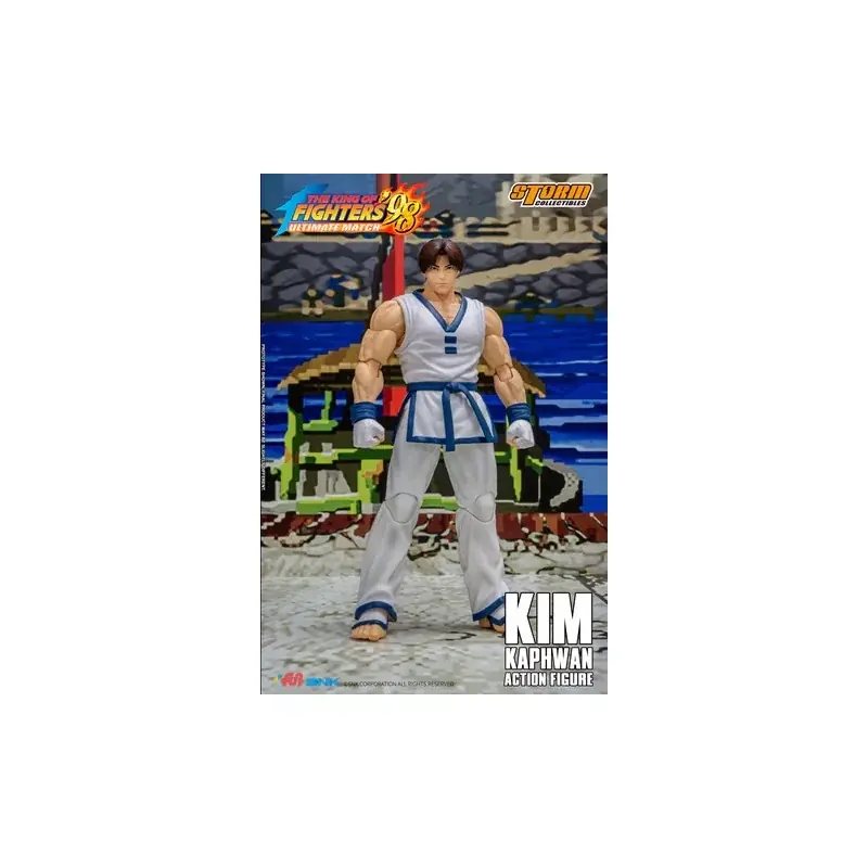 The King of Fighters 98 UM Kim Kaphwan Action Figurine 1/12 Storm Toys Haute Qualité