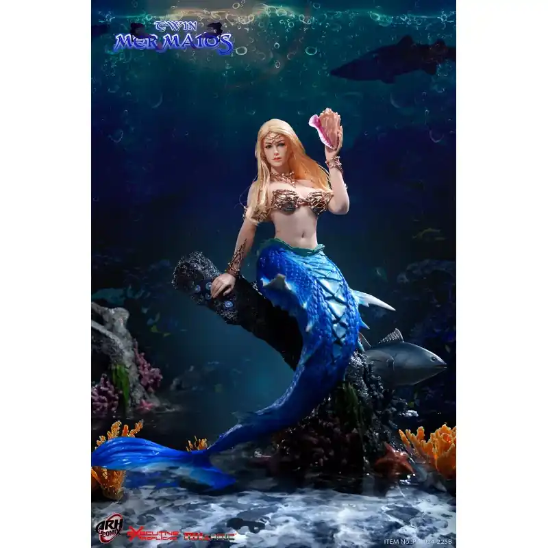 Pas Cher Mermaid Sirène Sharleze Human skin Collectible Action Figurine 1/6 TBLeague PL2024-225B