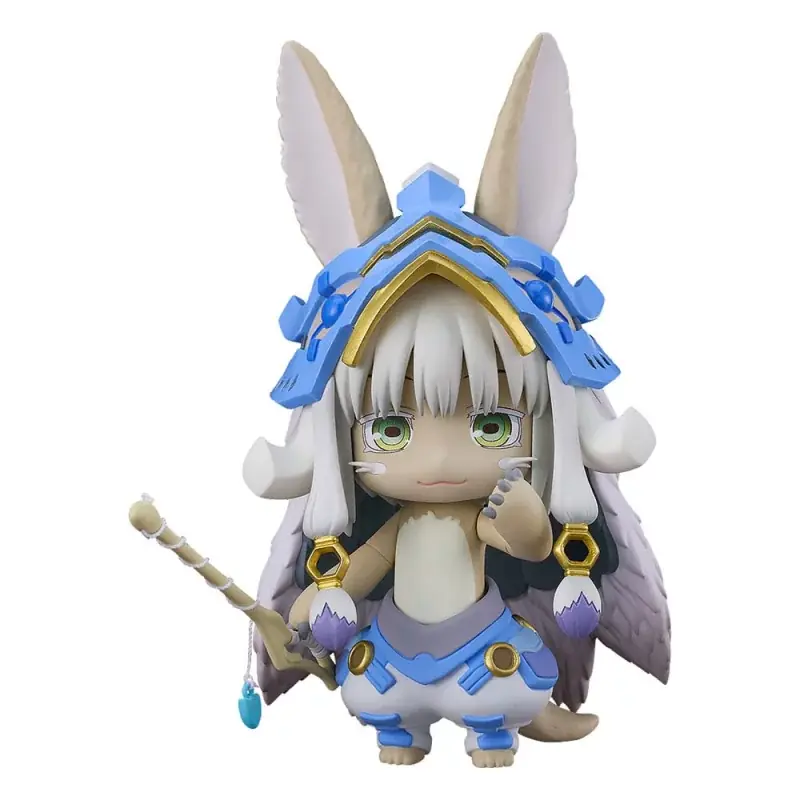 Acheter Direct Made in Abyss The Golden City of the Scorching Sun Action Figurine Nendoroid Nanachi New Outfit Ver. 13cm