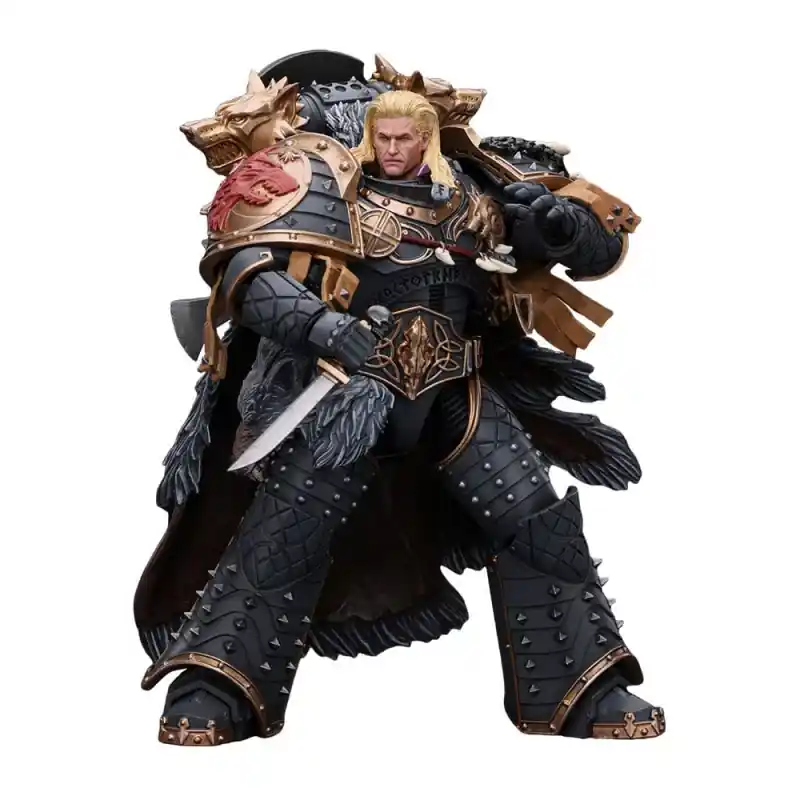 Warhammer The Horus Heresy Action Figurine 1/18 Space Wolves Leman Russ Primarch of the VIth Legion 18cm Prix Cassé