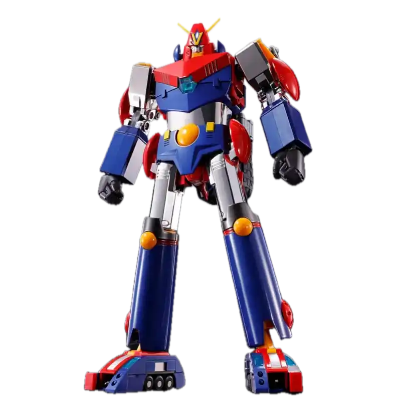 Retour Gratuit Super Electromagnetic Machine Voltes V Figurine Diecast Soul of Chogokin GX31-SP Com-Battler V Chogokin 50th Anniversary 25cm