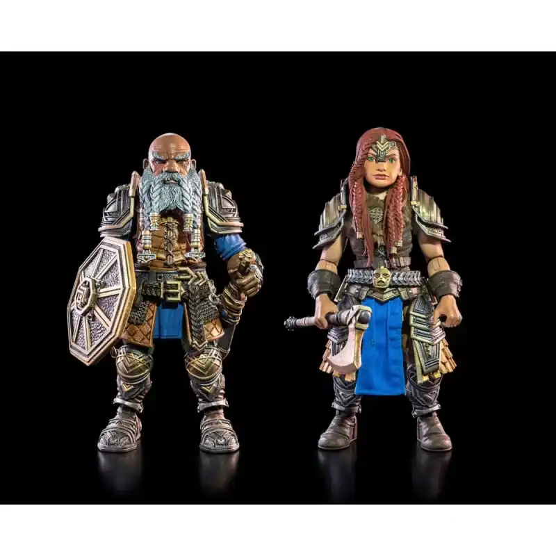 Mythic Legions Rising Sons Pack de 2 Action Figurines Exiles From Under the Mountain 15cm Bon Marché