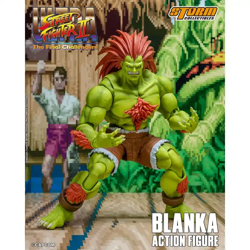 Ultra Street Fighter II The Final Challengers BLANKA STORM Action Figurine 1/12 Top Vente