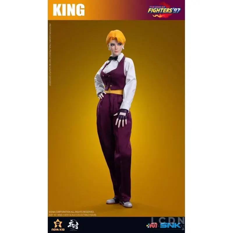 The King of Fighters ‘97 Collectible Action Figurine 1/6 King Tunshi Studio TS-XZZ-006 Offre Du Jour