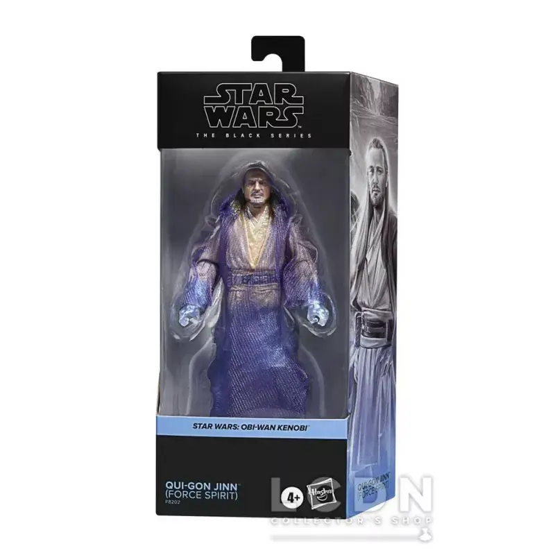 Star Wars Obi-Wan Kenobi The Black Series Action Figurine Qui-Gon Jinn (Force Spirit) 15cm Offre Exclusive