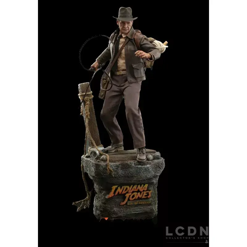 Marque Hot Toys MMS717 Indiana Jones et le Cadran de la Destinée Collectible Action Figurine 1/6 Indiana Jones (Deluxe Version) 30cm