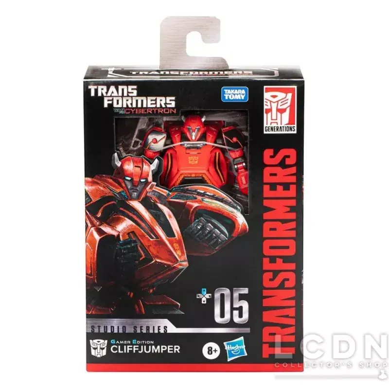 Retour Gratuit The Transformers The Movie Generations Studio Series Deluxe Class Action Figurine Gamer Edition 05 Cliffjumper 11cm