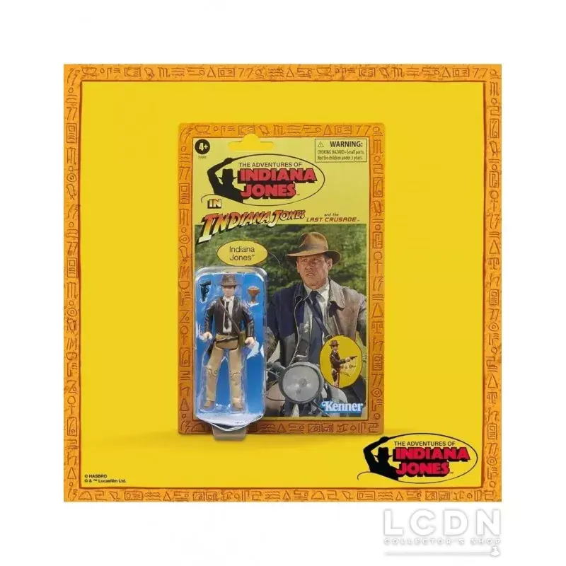 Indiana Jones et la Dernière Croisade Retro Collection Action Figurine Indiana Jones 10cm Marque